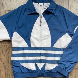 NWT Adidas Trefoil Windbreaker Jacket